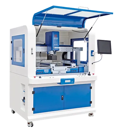 Popolnoma avtomatska postaja za predelavo BGA za optično poravnavo